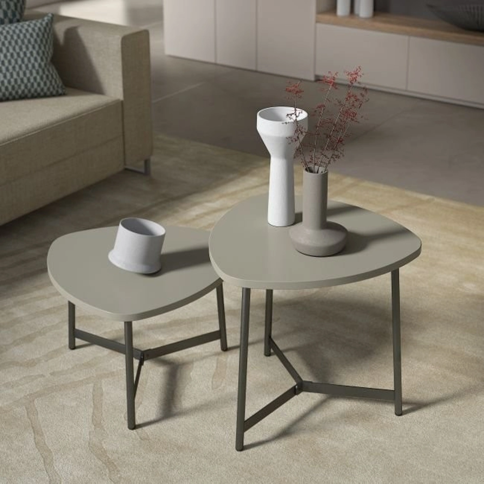 Tavolino moderno Milord Low di Maconi
