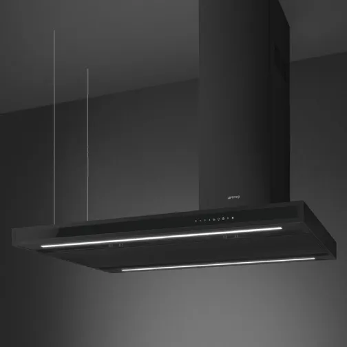 Cappa a isola KLTI12L4MB di Smeg