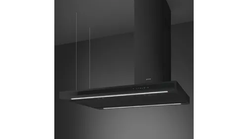 Cappa a isola KLTI12L4MB di Smeg