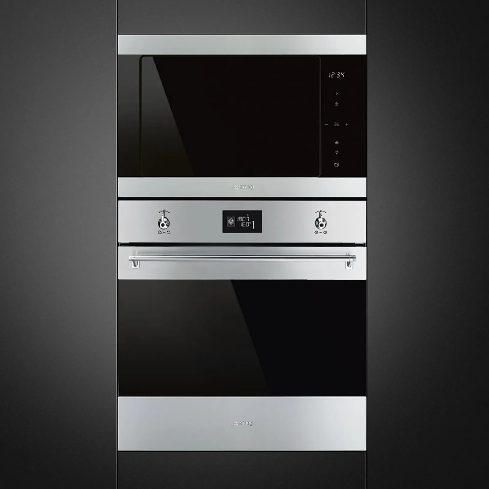 Forno a Microonde Estetica Classica FMI325X di Smeg