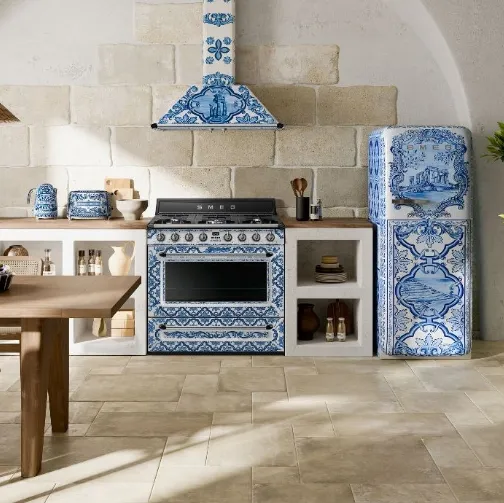 Frigorifero Blu Mediterraneo di Smeg