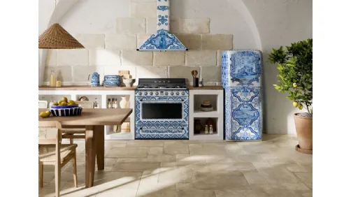 Frigorifero Blu Mediterraneo di Smeg