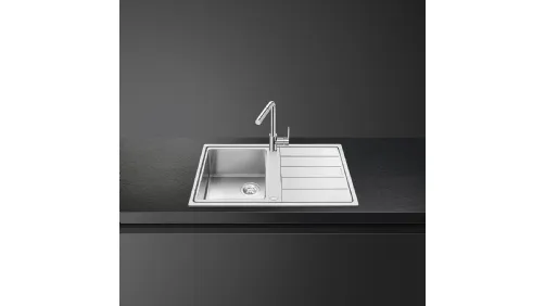 Lavello Incasso Semifilo LDR861-2 di Smeg