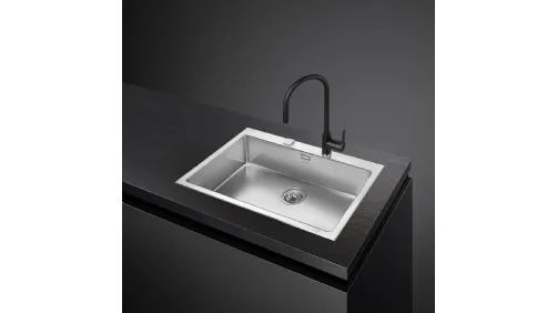 Lavello Incasso Semifilo VQR71RS di Smeg