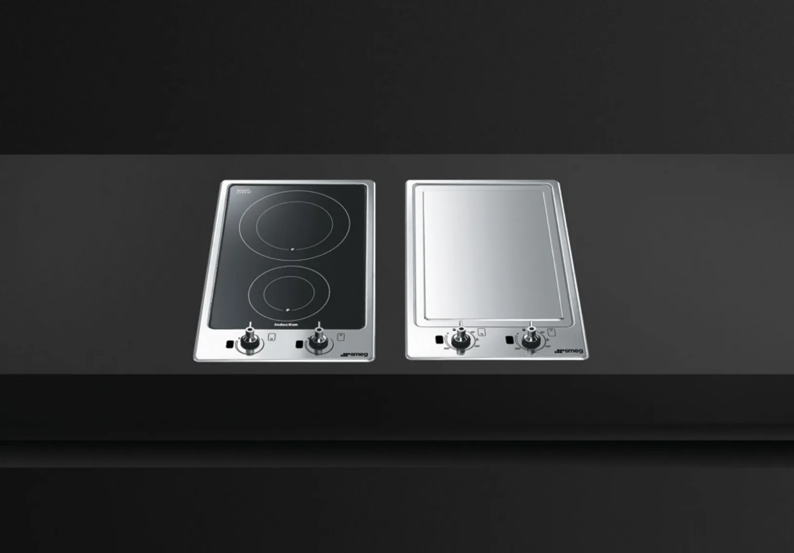 Piano Cottura Induzione Estetica Classica PGF32I-1 di Smeg