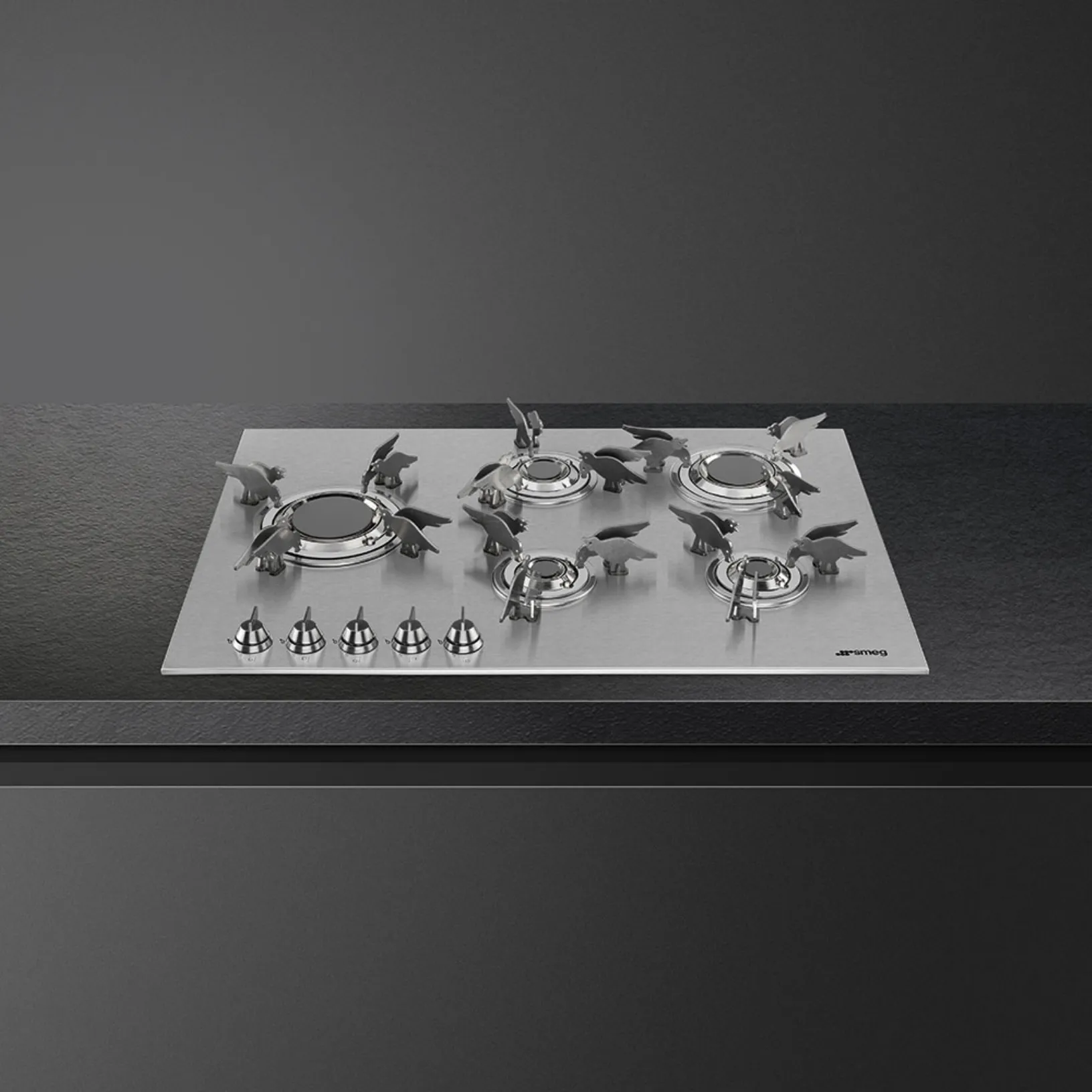 Piano Cottura Gas Dolce Stil Novo di Smeg