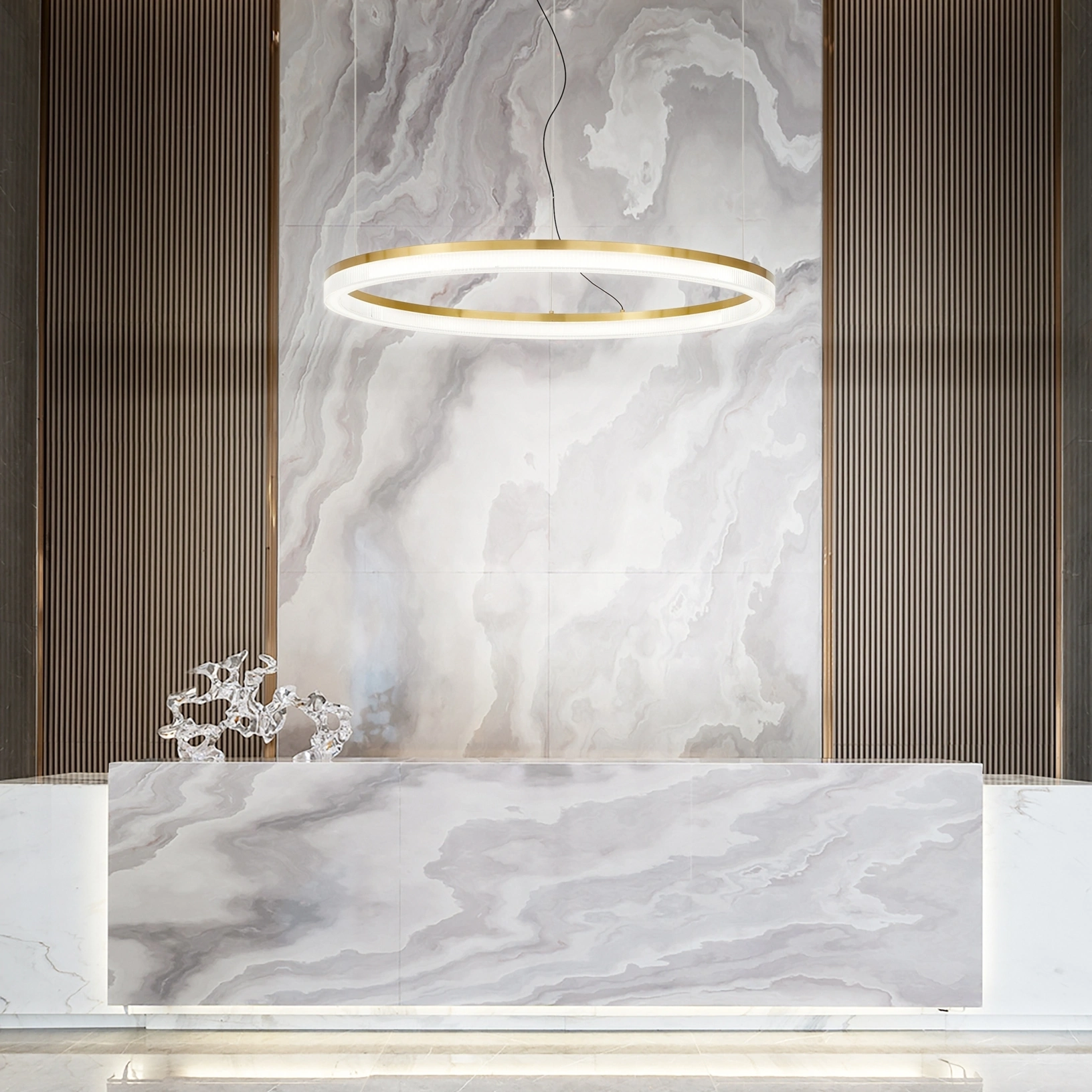 Lampada a sospensione Crown di Ideal Lux