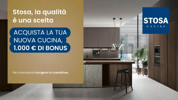  Acquista la tua nuova cucina, 1.000 € di bonus