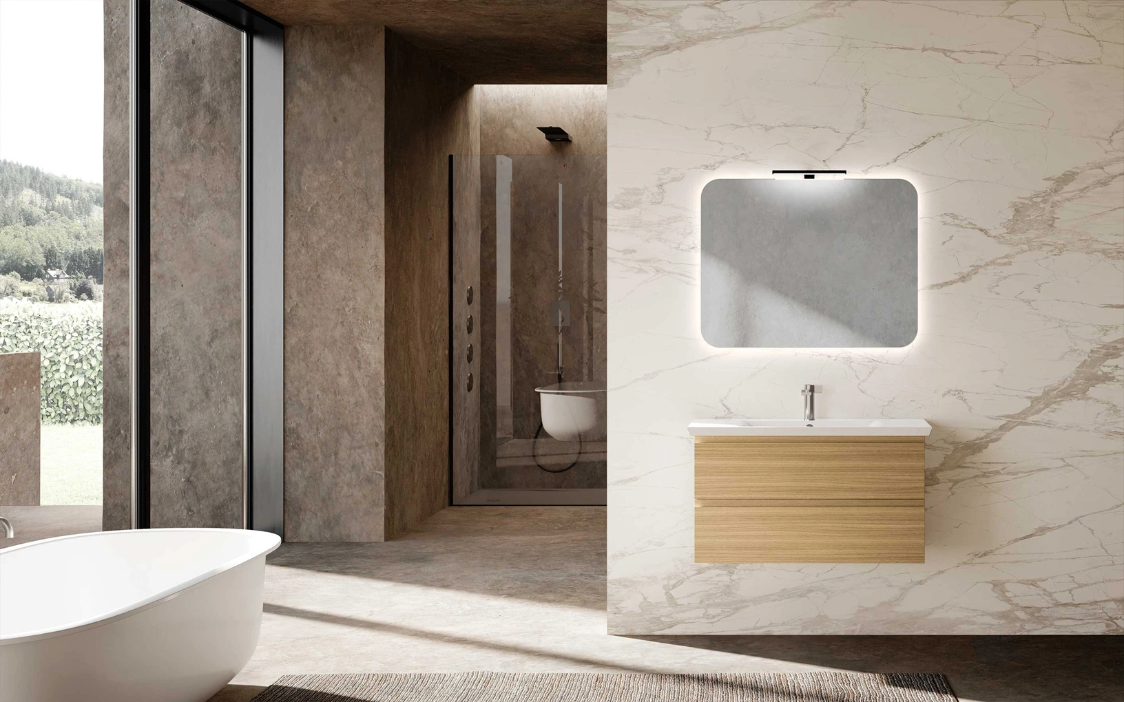 Mobile da Bagno Block System Tak C36 di Baxar