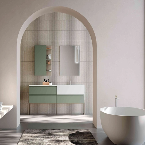 Mobile da Bagno sospeso M1 System 143 di Baxar