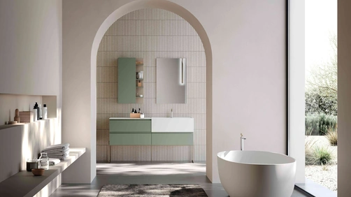 Mobile da Bagno sospeso M1 System 143 di Baxar