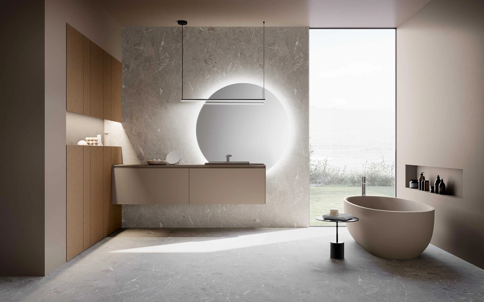 Mobile da Bagno sospeso M2 System 231 di Baxar