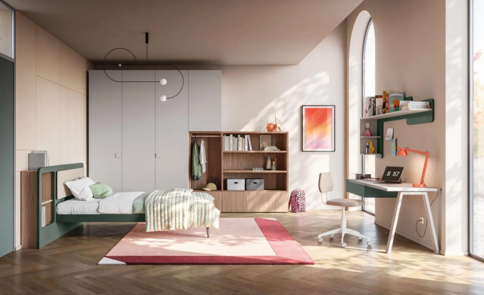 Cameretta Letto a Terra 10 di Mistral