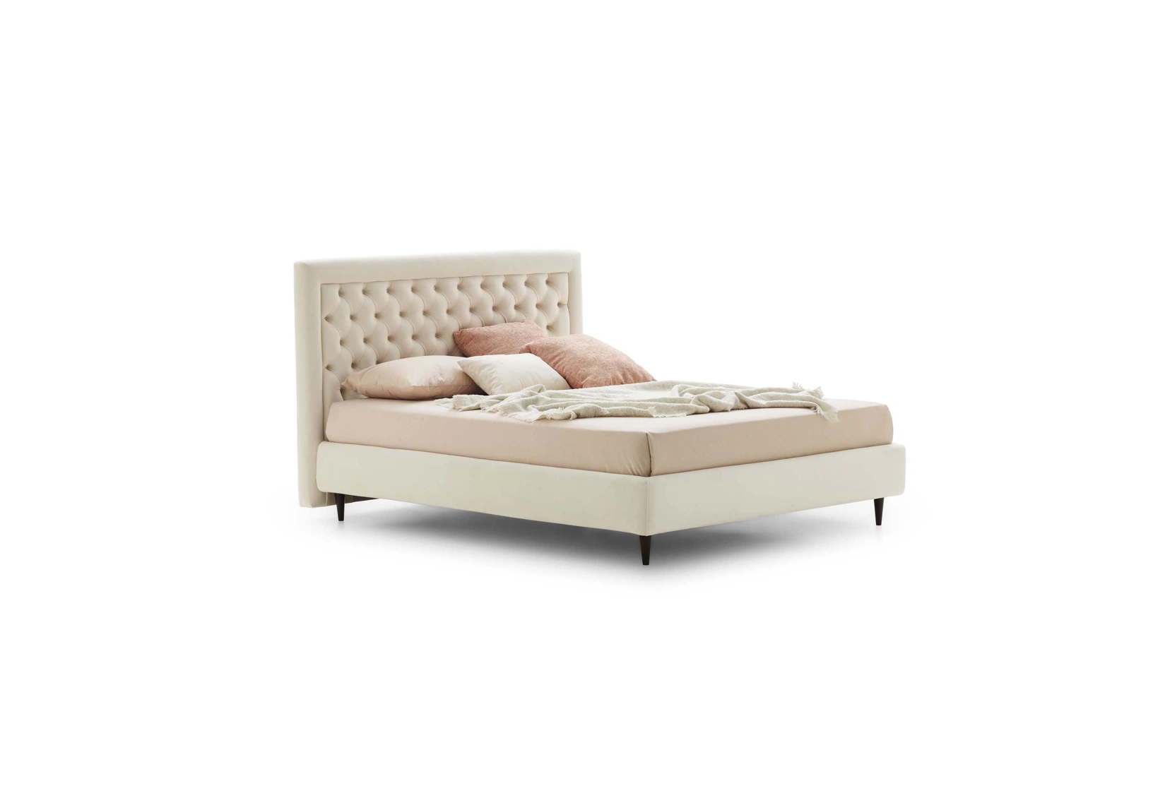 Letto Monet imbottito e trapuntato di Le Comfort