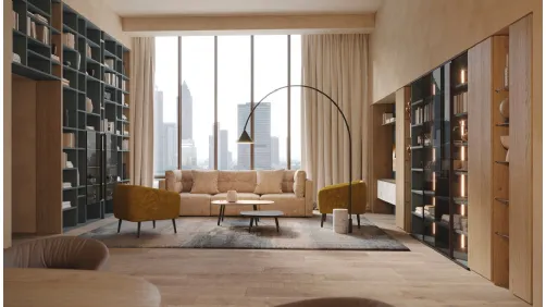 Libreria componibile LV701 di Giessegi