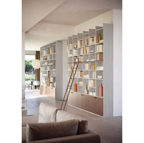 Libreria a muro LV732 di Giessegi