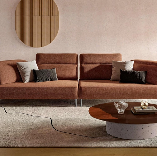 Divano lineare Asso di Le Comfort