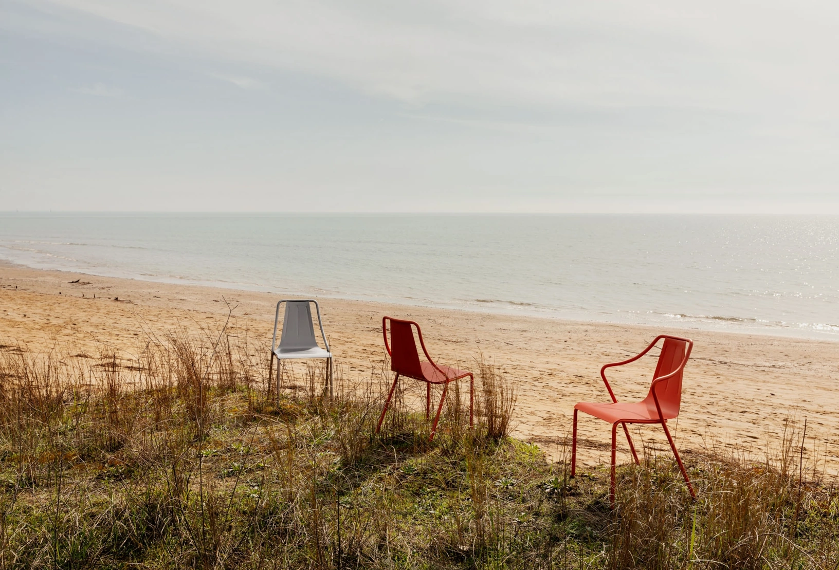 Sedia in metallo Ola di Midj