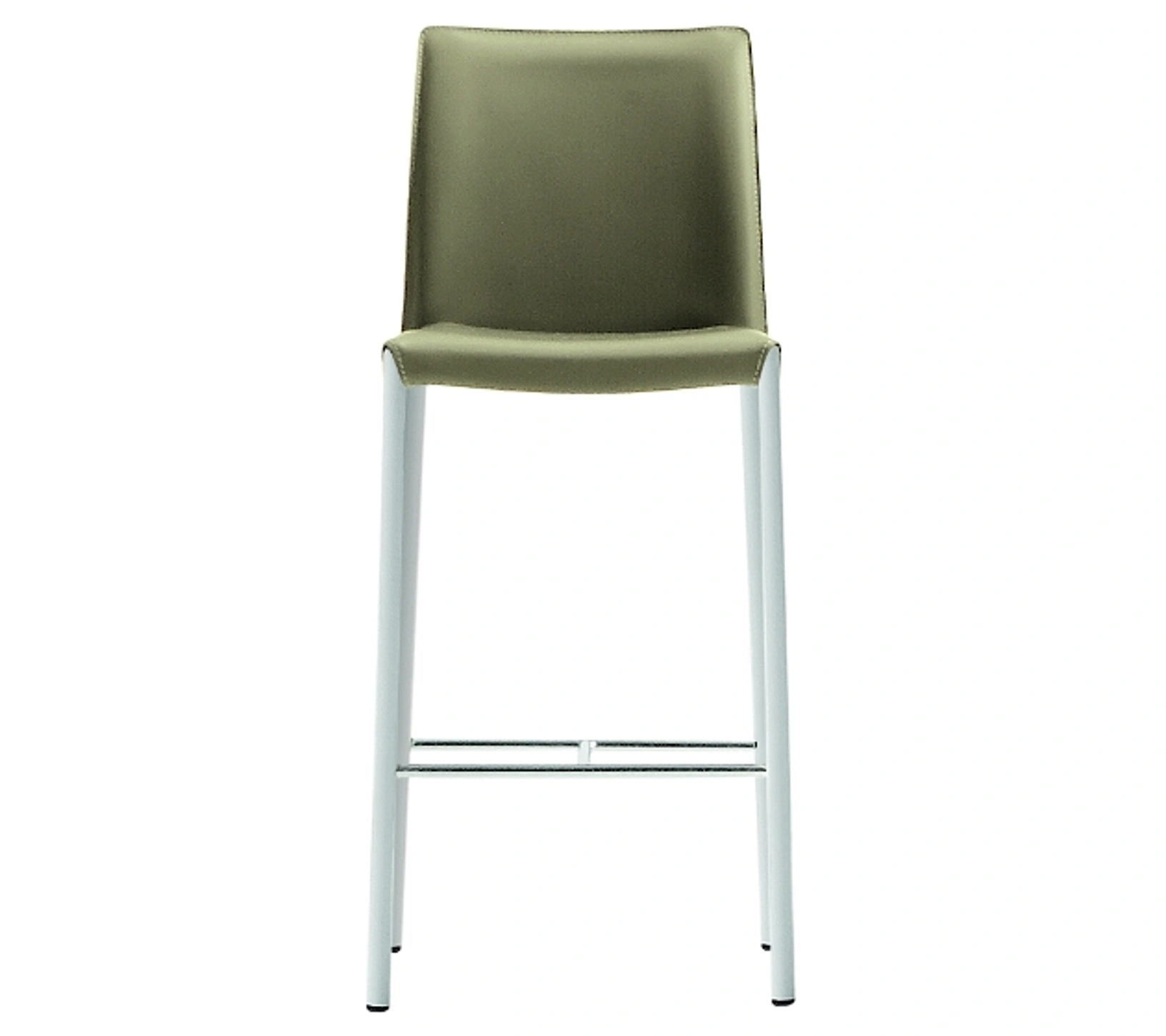 Sgabello in cuoio Nuvola di Midj