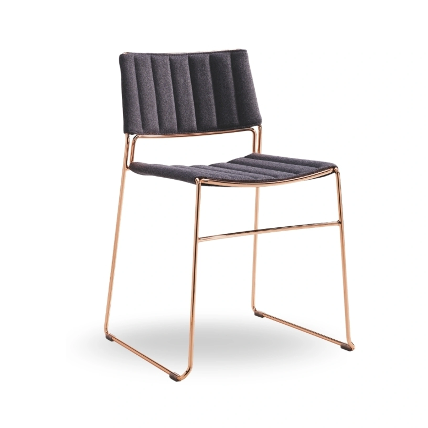 Sedia in tessuto Slim di Midj