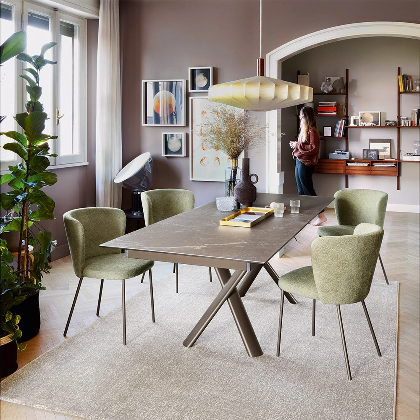 Tavolo allungabile Master di Connubia