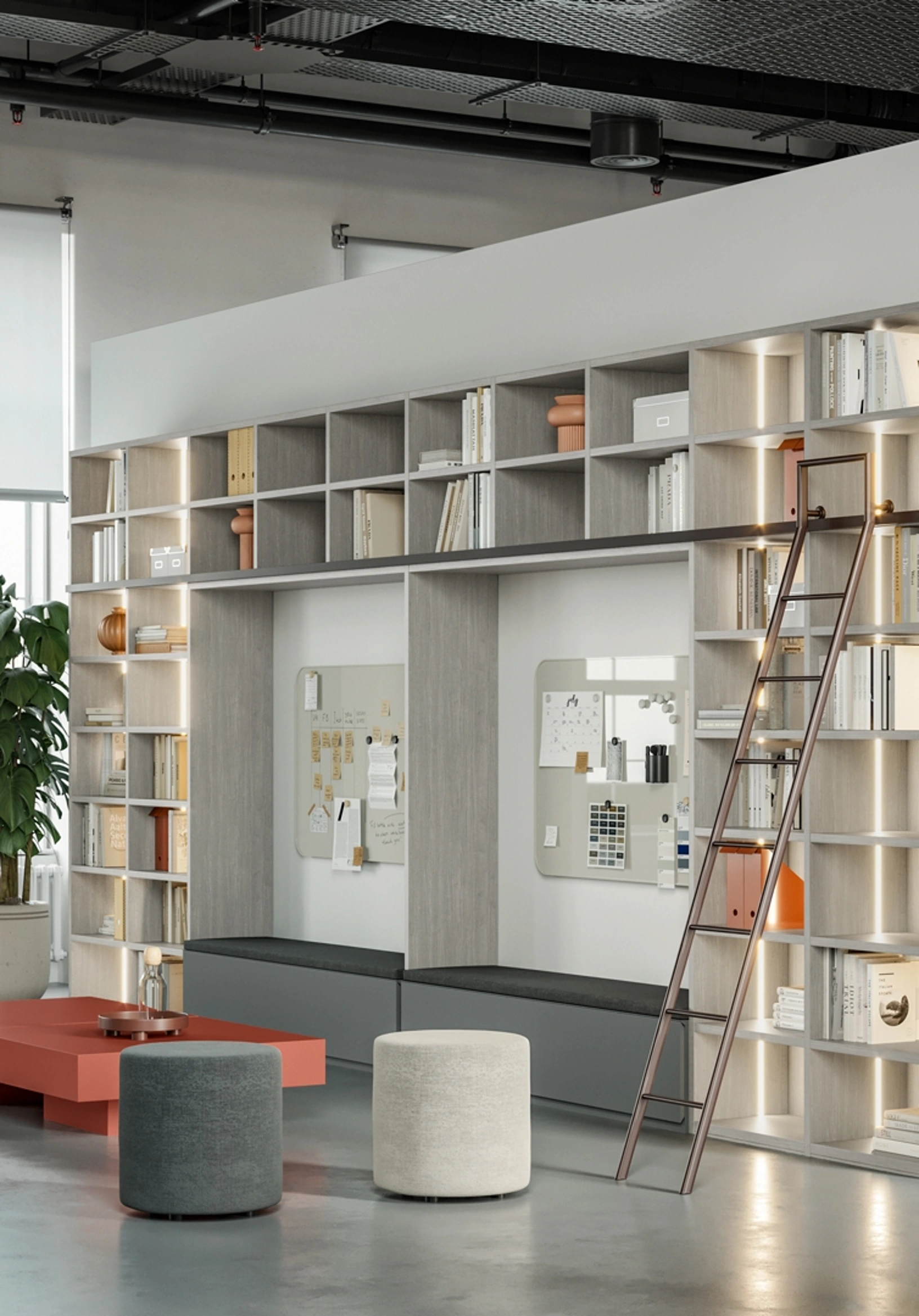 Libreria per Ufficio OF107 di Giessegi