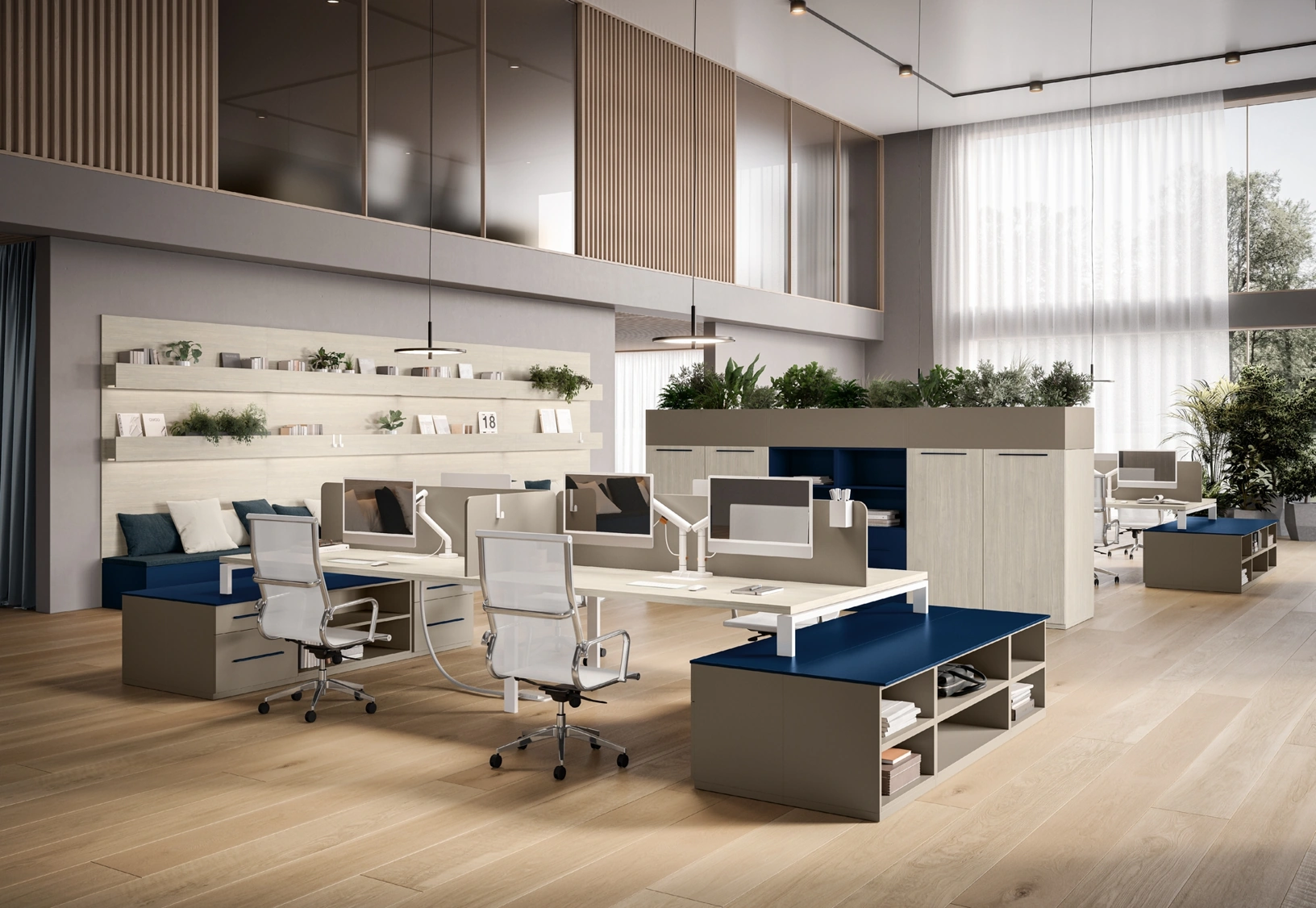 Scrivania Operativa OF100 di Giessegi